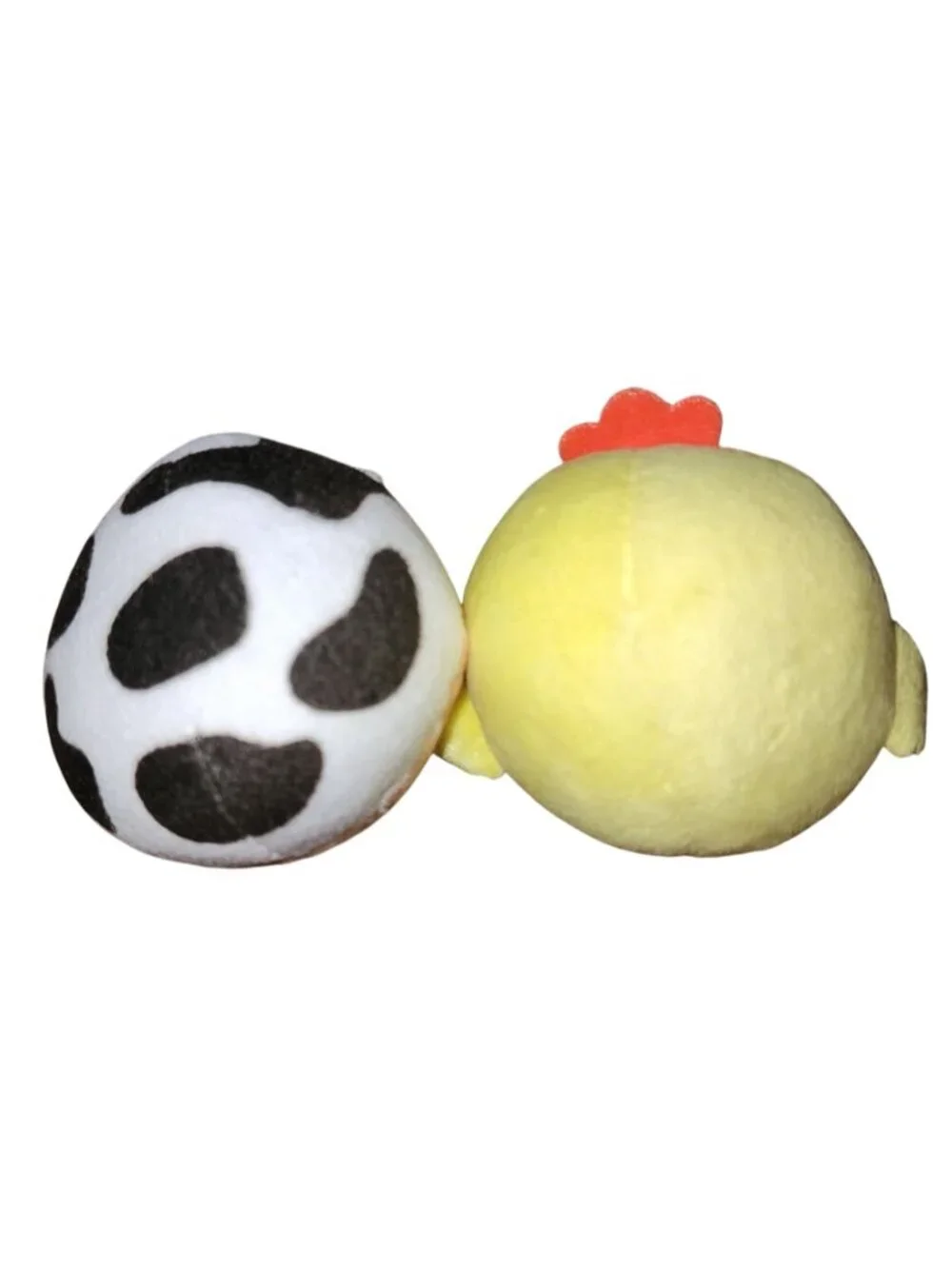 Melissa & Doug Rollables Farm Friends Cow Rattle Chick Soft Plush Toys Baby